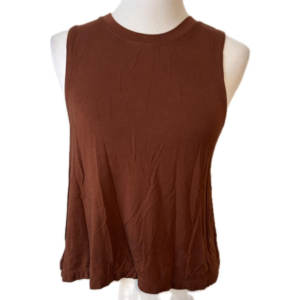 Carbon 38 Brown Size Small Tank Top